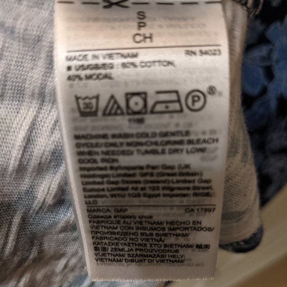 INC International Concepts Black & White Top - Picture 4 of 4